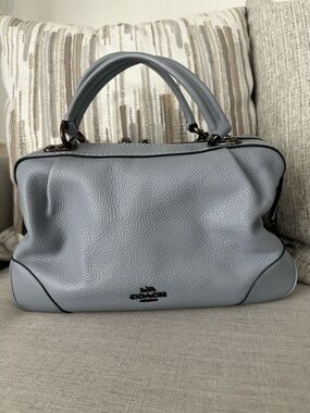 Coach Lane Leather Satchel